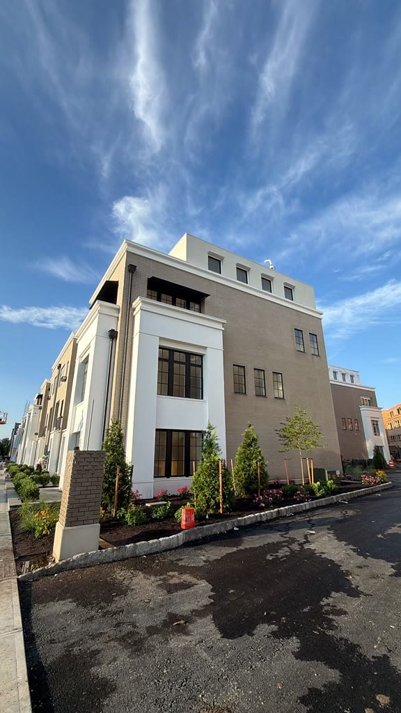 New development commercial building exterior